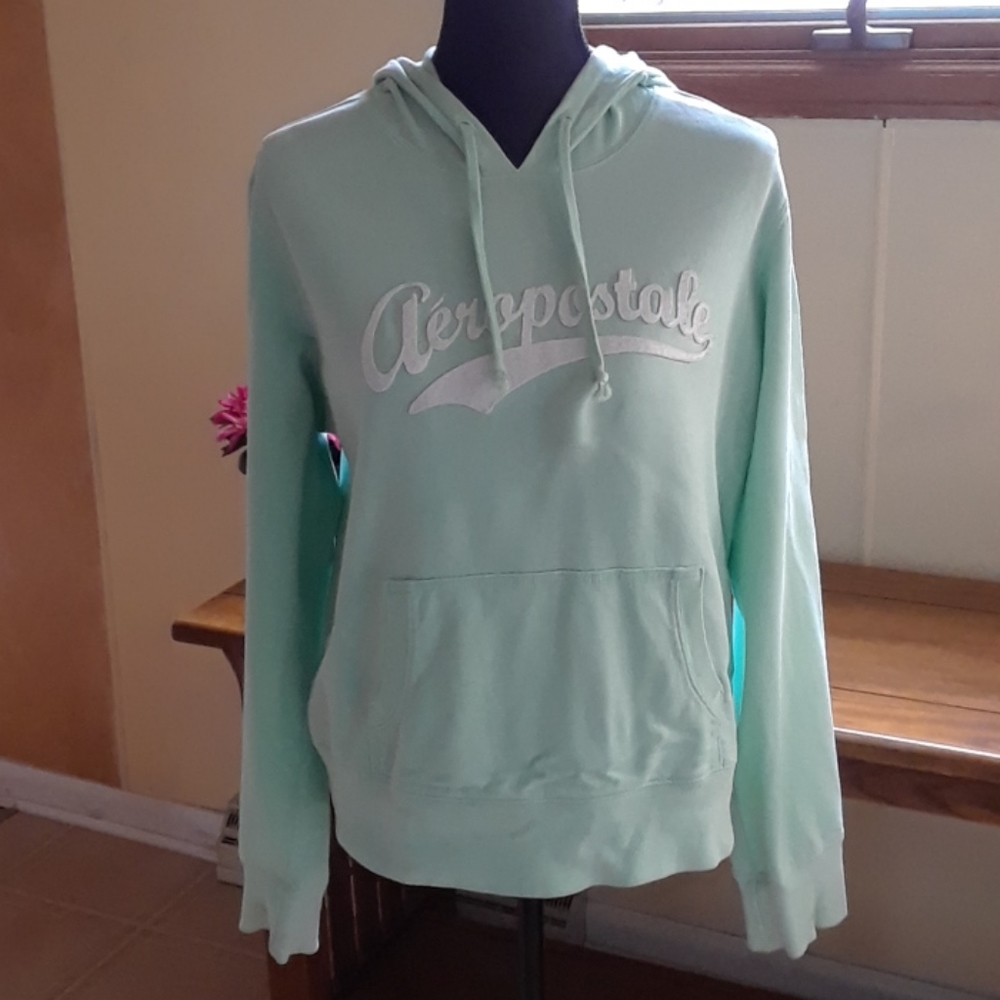 Mint Green Aeropostale Hoodie
